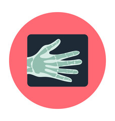 X-Ray Colored Vector Icon