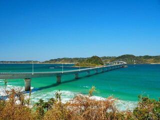 快晴の角島大橋