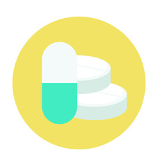 Medicine Colored Vector Icon