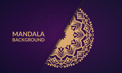 luxury decorative mandala background design template