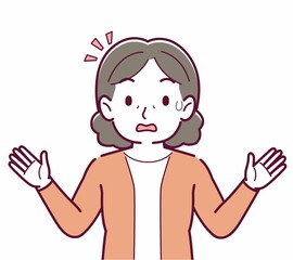 Obraz premium 人物の正面