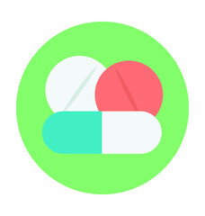 Medicine Colored Vector Icon