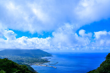 Fototapeta na wymiar 八丈島の風景