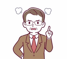 人物の正面