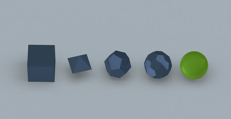 diversity 3d communication concept background