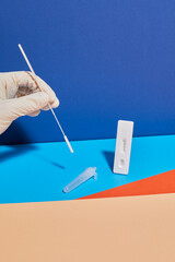 Covid rapid test and vaccination Corona measures Travel time