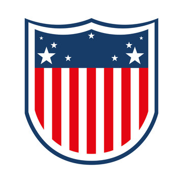 shield american flag