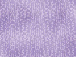 青海波　模様　パターン　テクスチャー　背景　壁紙　紫色