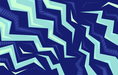 Vector car sticker design. Racing backgrounds for vinyl wrap, race cars, rally, adventure, livery and stickers. Vector graphics. Neon texture pattern.