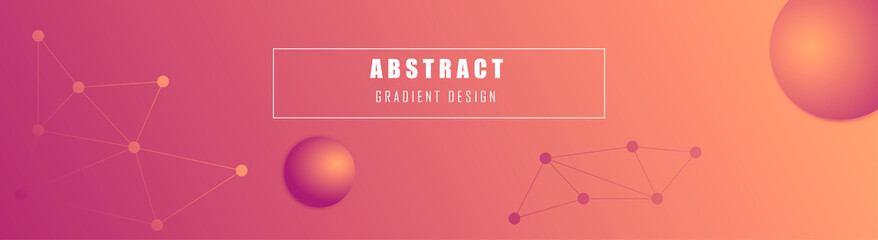 Gradient abstract background