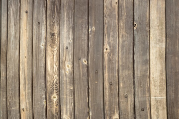 Old gray grunge wooden fence planks, background, texture.