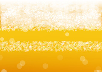 Beer foam. Craft lager splash. Oktoberfest background.