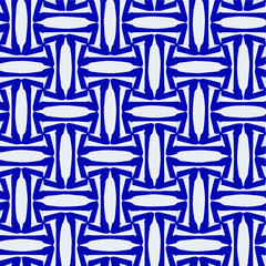 Geometric vector pattern with triangular elements. Seamless abstract ornament for wallpapers and backgrounds. 