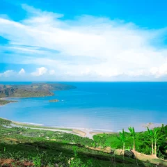 Foto op Plexiglas view of the sea from the beach © Mastur