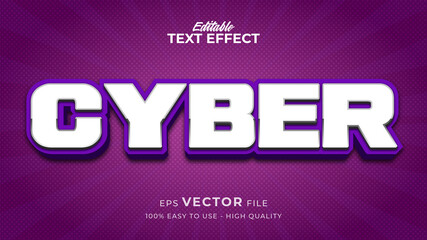 Editable text style effect - Comic text style theme