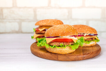 Big burger, american fast food 