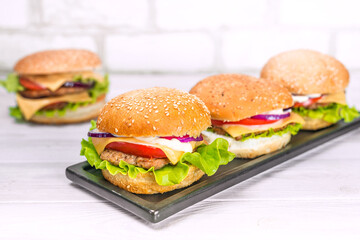 Big burger, american fast food 