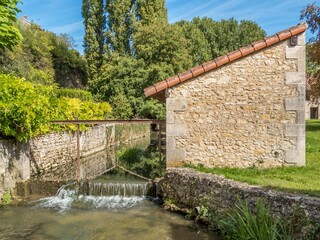old wash house in Lussac France