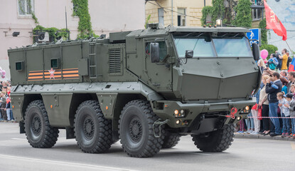  Military parade in honor of the 71 th anniversary of Victory in Great Patriotic War (the end)