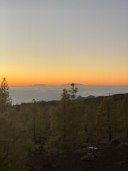 Obraz premium Atardecer Pinar