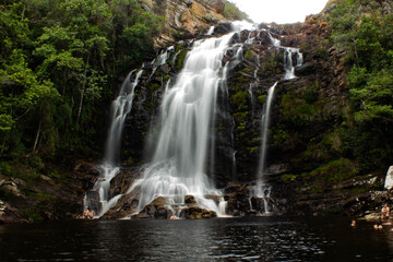 Fototapeta na wymiar waterfall in Minas Gerais