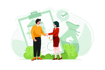Property insurance Illustration