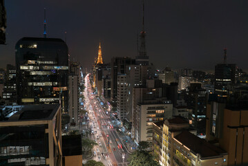 Avenida Paulista À Noite