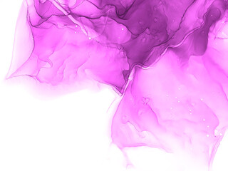 Woman alcohol ink.Gentle background for girl.