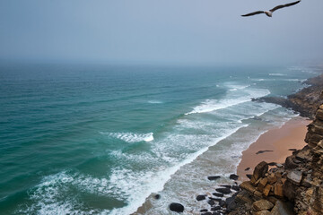 View of the touristic village of Azenhas do Mar in Portugal © Daniel