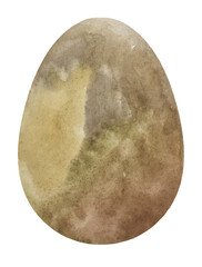 Planet Venus in the form of an Easter egg for the happy Easter holiday for a greeting card, for jokes for a good mood.