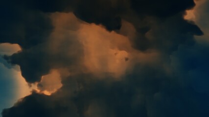 Space background with realistic nebula and shining stars. Colorful cosmos with stardust and milky way. Magic color galaxy. Infinite universe and starry night. 3d render
