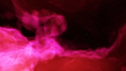 Space background with realistic nebula and shining stars. Colorful cosmos with stardust and milky way. Magic color galaxy. Infinite universe and starry night. 3d render
