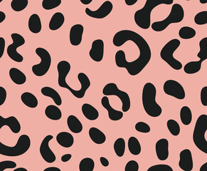 Leopard skin pattern