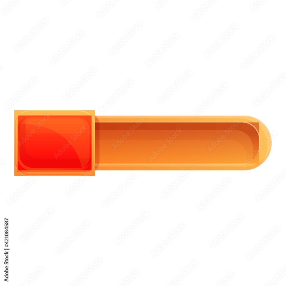 Poster slide move button interface icon. cartoon of slide move button interface vector icon for web design 