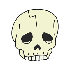 skull head human