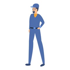 Cinema actor icon. Cartoon of Cinema actor vector icon for web design isolated on white background