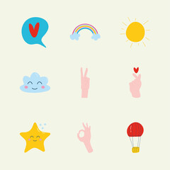 believe nine icons