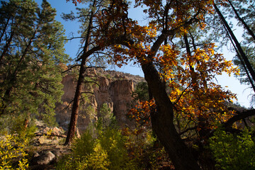 Bandelier National Monument in New Mexico