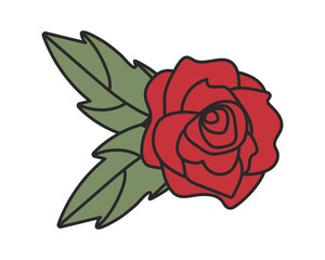 beautiful rose icon