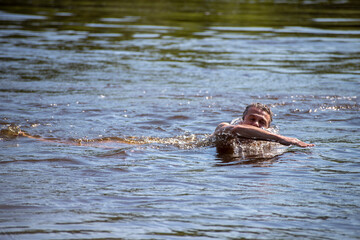 Fototapeta premium swimmer