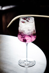 tasty cocktail on the table