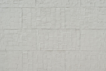 Plaster on a white wall. Concrete wall texture close up.