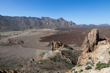 Mount Teide and it's surrounding area