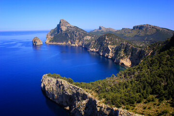Fototapeta na wymiar Scenic view of Cap de Formentor, Mallorca, Spain