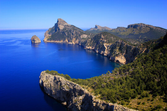 Scenic view of Cap de Formentor, Mallorca, Spain © teddiviscious