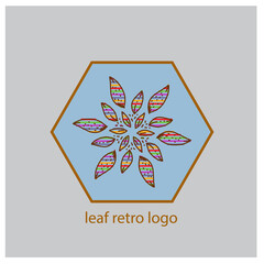 retro logo identity