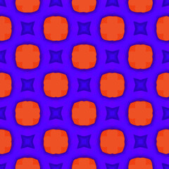  Geometric vector pattern with triangular elements. Seamless abstract ornament for wallpapers and backgrounds. 