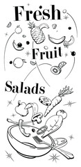Fresh Fruits and Salads