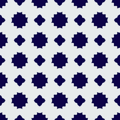  Geometric vector pattern with triangular elements. Seamless abstract ornament for wallpapers and backgrounds. 