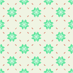  Geometric vector pattern with triangular elements. Seamless abstract ornament for wallpapers and backgrounds. 